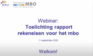 Toelichting nieuwe Rekeneisen mbo