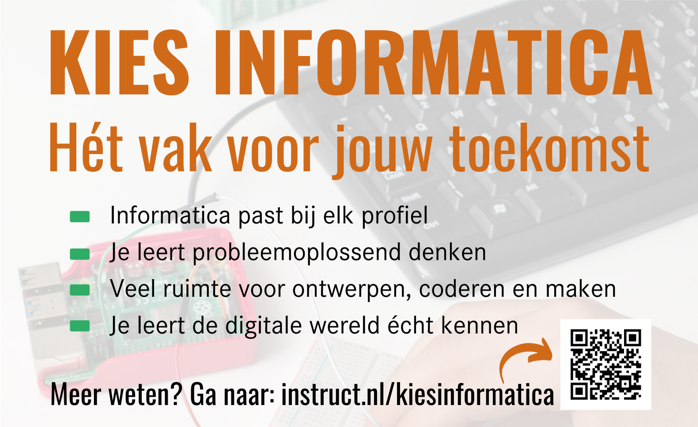 Kies informatica het vak voor jouw toekomst