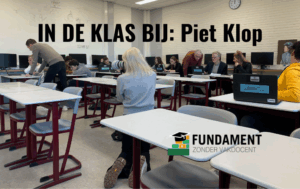 In de klas bij